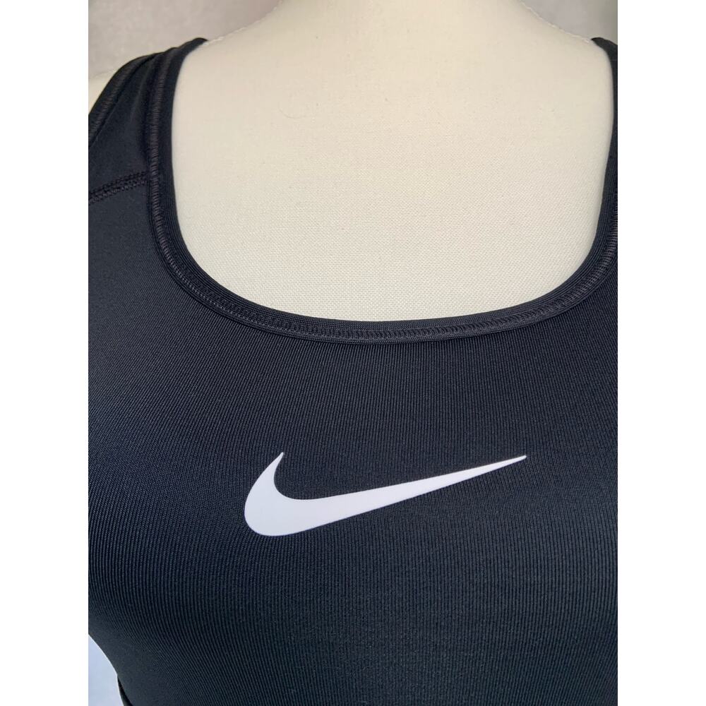 Nike Dri - Fit Black Active Wear Racer Back Sports Bra Women's Size XS - Picture 4 of 7